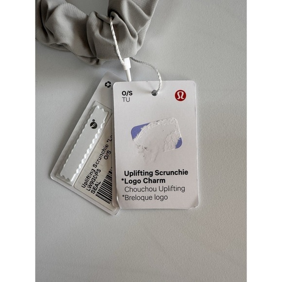 New Lululemon Uplifting Scrunchie With Logo Charm NWT SEAL Limited Edition main image 4
